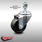 Service Caster 3.5 Inch SS Soft Rubber Wheel Swivel 12mm Threaded Stem Caster SCC SCC-SSTS20S3514-SRS-M1215 - alternate 2